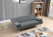Load image into Gallery viewer, Greatime FL2601 Leatherette Convertible Sleeping Sofa (More Colors Available)