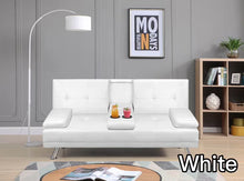 Load and play video in Gallery viewer, Greatime FL2601 Leatherette Convertible Sleeping Sofa (More Colors Available)