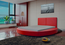 Load image into Gallery viewer, Greatime B1159 Modern Round Shape Platform Bed (More Colors Available)