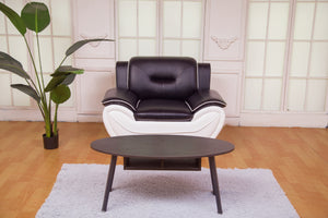 Greatime C2301 Modern Sofa Chair, Leatherrett Club Chair (More Color Choices)