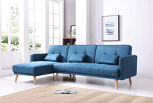 Load image into Gallery viewer, Greatime S2601 Fabric Convertible Sectional Sofa (More Colors Available)