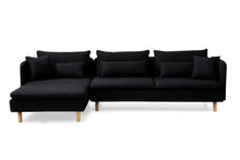 Load image into Gallery viewer, Greatime S2604 Fabric Reversible Sectional Sofa (More Colors Available)