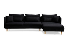 Load image into Gallery viewer, Greatime S2604 Fabric Reversible Sectional Sofa (More Colors Available)