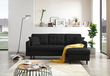 Load image into Gallery viewer, Greatime S2609 Fabric Reversibale section Sofa