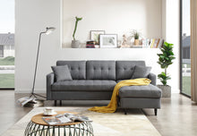 Load image into Gallery viewer, Greatime S2609 Fabric Reversibale section Sofa