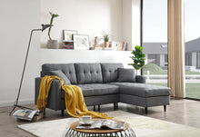 Load image into Gallery viewer, Greatime S2609 Fabric Reversibale section Sofa