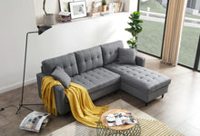 Load image into Gallery viewer, Greatime S2609 Fabric Reversibale section Sofa