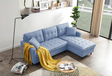 Load image into Gallery viewer, Greatime S2609 Fabric Reversibale section Sofa
