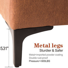 Load image into Gallery viewer, Greatime S2901 vintage fabric reversible sectional Sofa (More color available)