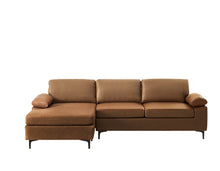 Load image into Gallery viewer, Greatime S2901 vintage fabric reversible sectional Sofa (More color available)