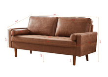 Load image into Gallery viewer, Greatime S2902 vintage fabric Sofa (More color available)