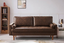 Load image into Gallery viewer, Greatime S2902 vintage fabric Sofa (More color available)