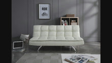 Load and play video in Gallery viewer, Greatime FF2602  Fabric Convertible Sleeping Sofa (More Colors Available)