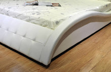 Load image into Gallery viewer, Greatime B1136-2 Wave-like Shape Upholstered Modern Platform Bed (More Colors Available)