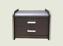 Load image into Gallery viewer, Greatime NL1002 Modern Vinyl Nightstand (More Colors Available)