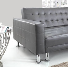 Load image into Gallery viewer, Greatime S2605 Leatherette Convertible Sectional Sofa (More Colors Available)