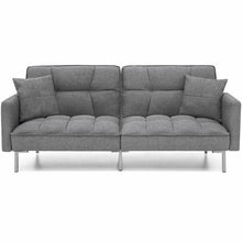 Load image into Gallery viewer, Greatime FF2603  Fabric Convertible Sleeping Sofa (More Colors Available)