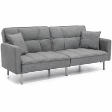 Load image into Gallery viewer, Greatime FF2603  Fabric Convertible Sleeping Sofa (More Colors Available)