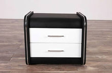 Load image into Gallery viewer, Greatime NL1002 Modern Vinyl Nightstand (More Colors Available)