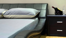Load image into Gallery viewer, Greatime B1041-1 Wave-like Shape Upholstered Modern Platform Bed (More Colors Available)
