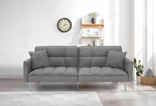 Load image into Gallery viewer, Greatime FF2603  Fabric Convertible Sleeping Sofa (More Colors Available)