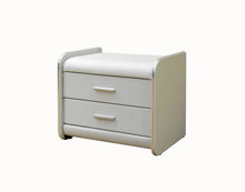 Load image into Gallery viewer, Greatime NL1002 Modern Vinyl Nightstand (More Colors Available)