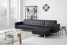 Load image into Gallery viewer, Greatime S2605 Leatherette Convertible Sectional Sofa (More Colors Available)