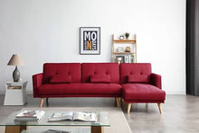 Load image into Gallery viewer, Greatime S2601 Fabric Convertible Sectional Sofa (More Colors Available)