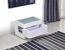 Load image into Gallery viewer, Greatime NL2401 Modern Nightstand with LED (More Colors Available)