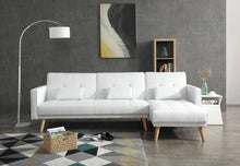 Load image into Gallery viewer, Greatime S2601 Fabric Convertible Sectional Sofa (More Colors Available)