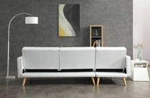 Load image into Gallery viewer, Greatime S2601 Fabric Convertible Sectional Sofa (More Colors Available)
