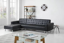 Load image into Gallery viewer, Greatime S2605 Leatherette Convertible Sectional Sofa (More Colors Available)