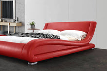 Load image into Gallery viewer, Greatime B1070 Contemporary Upholstered Platform Bed (More Colors Available)