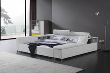 Load image into Gallery viewer, Greatime B2008 Modern Platform Bed with Siderail Storage (More Colors Available)