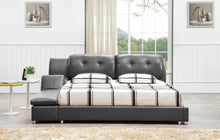 Load image into Gallery viewer, Greatime B2003 Modern Platform Bed with Side rail Storage (More Colors Available)