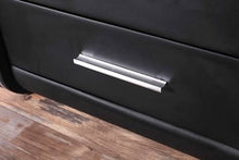 Load image into Gallery viewer, Greatime NL1002 Modern Vinyl Nightstand (More Colors Available)