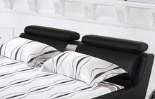 Load image into Gallery viewer, Greatime B2005 Modern Platform Bed with Adjustable Headrest