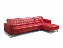 Load image into Gallery viewer, Greatime S2605 Leatherette Convertible Sectional Sofa (More Colors Available)