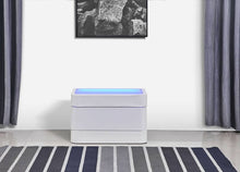 Load image into Gallery viewer, Greatime NL2401 Modern Nightstand with LED (More Colors Available)