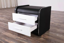 Load image into Gallery viewer, Greatime NL1002 Modern Vinyl Nightstand (More Colors Available)