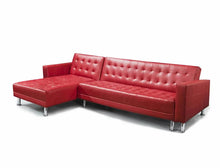 Load image into Gallery viewer, Greatime S2605 Leatherette Convertible Sectional Sofa (More Colors Available)