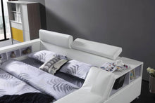 Load image into Gallery viewer, Greatime B2008 Modern Platform Bed with Siderail Storage (More Colors Available)