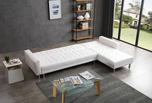 Load image into Gallery viewer, Greatime S2605 Leatherette Convertible Sectional Sofa (More Colors Available)