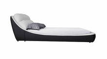 Load image into Gallery viewer, Modern Platform Bed with Padded Headboard B2407