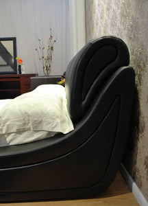 Greatime B1130 Upholstered ModernPlatform Bed