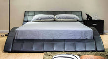 Load image into Gallery viewer, Greatime B1041-1 Wave-like Shape Upholstered Modern Platform Bed (More Colors Available)