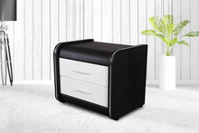 Load image into Gallery viewer, Greatime NL1002 Modern Vinyl Nightstand (More Colors Available)