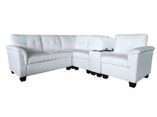 Load image into Gallery viewer, Greatime S2304  Vinyl Sectional Sofa (More Colors Available)