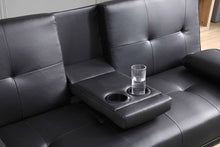 Load image into Gallery viewer, Greatime FL2601 Leatherette Convertible Sleeping Sofa (More Colors Available)