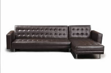 Load image into Gallery viewer, Greatime S2605 Leatherette Convertible Sectional Sofa (More Colors Available)